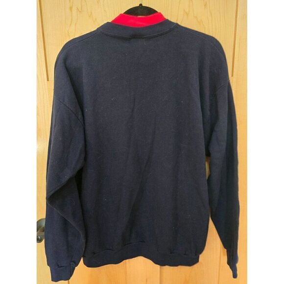 Vintage Endless Designs XL Snowman Sweatshirt With Red Collar Winter - Picture 3 of 4